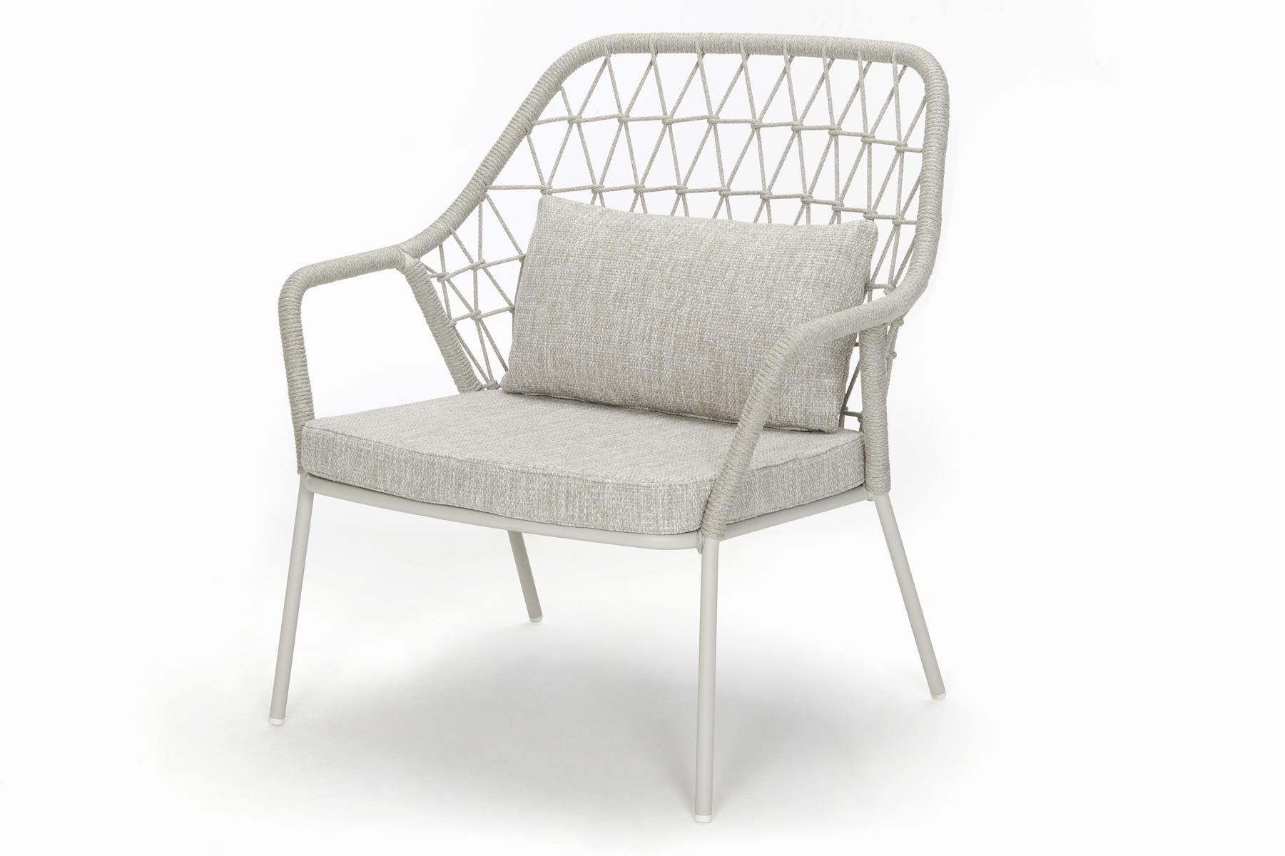 PANAREA 3679 Polypropylene garden armchair with armrests