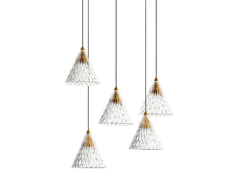 VENETO - 5 LED PMMA pendant lamp