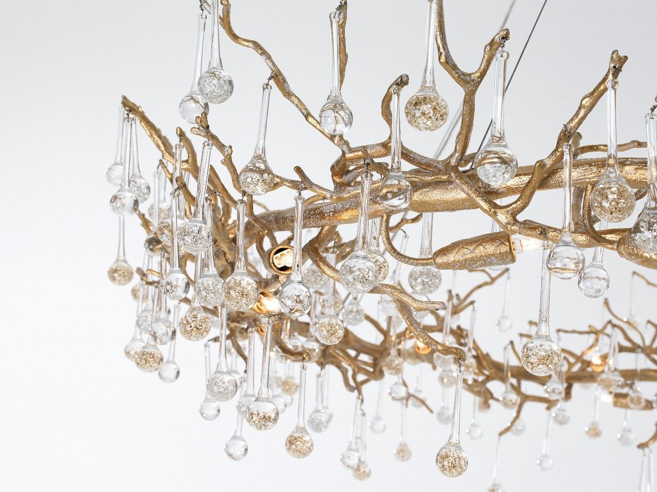 BIJOUT CT3413/22 Halogen bronze pendant lamp