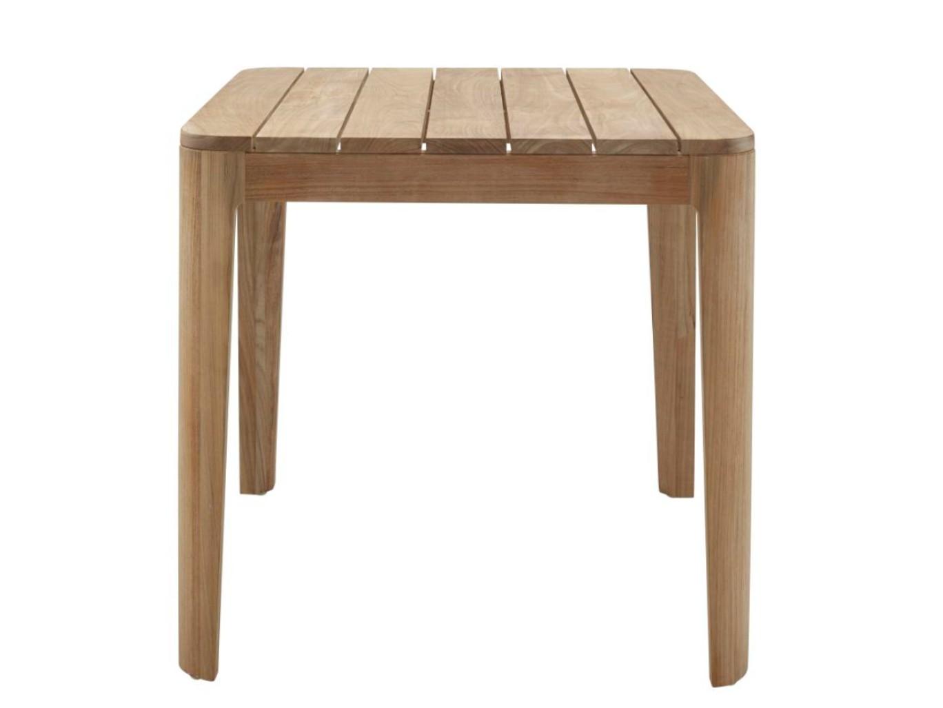ELIZABETH Square teak garden table