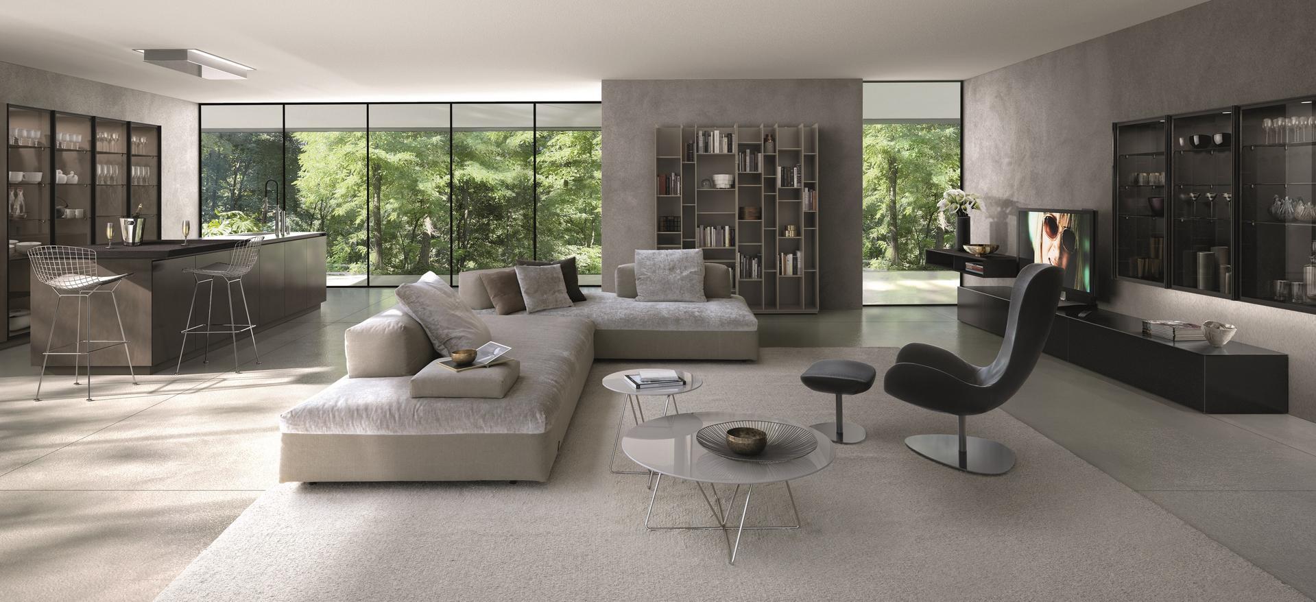 WING Swivel armchair