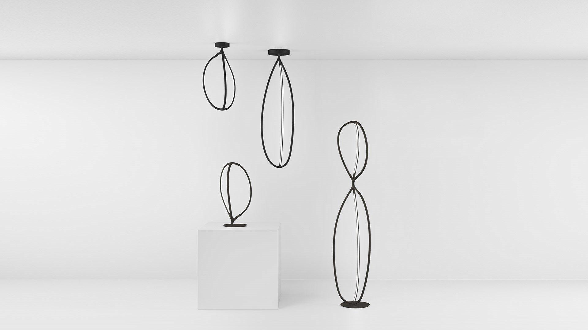 ARRIVAL Aluminium and silicone table lamp ARRIVAL Aluminium and silicone table lamp