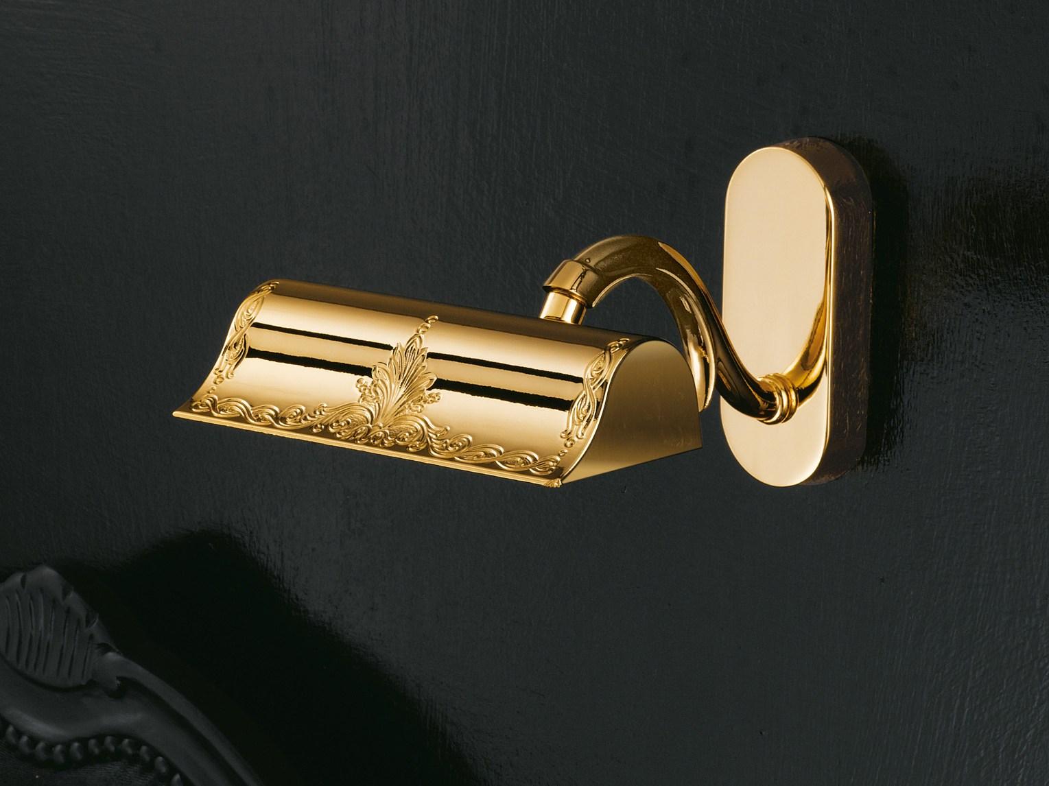 BRASS & SPOTS VE 860 Halogen metal wall light