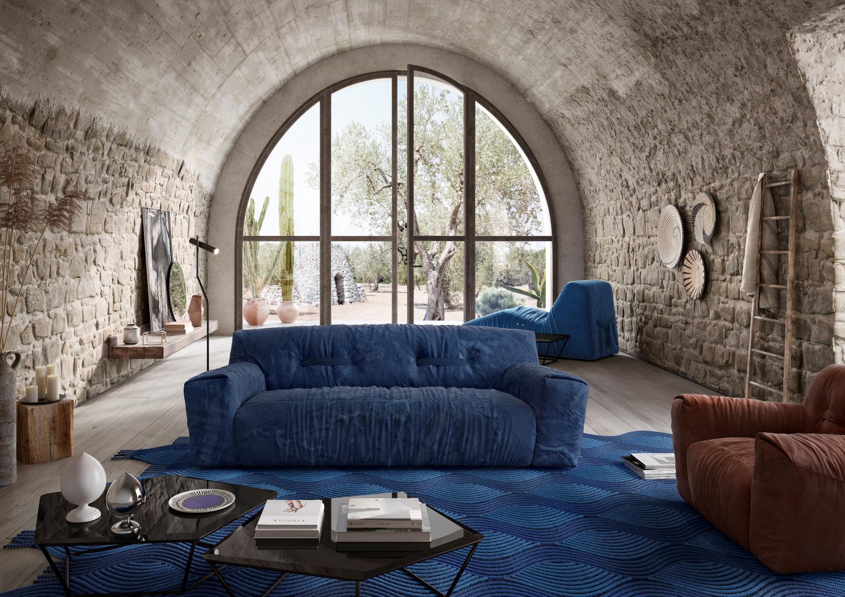 ARGO Swivel armchair with armrests