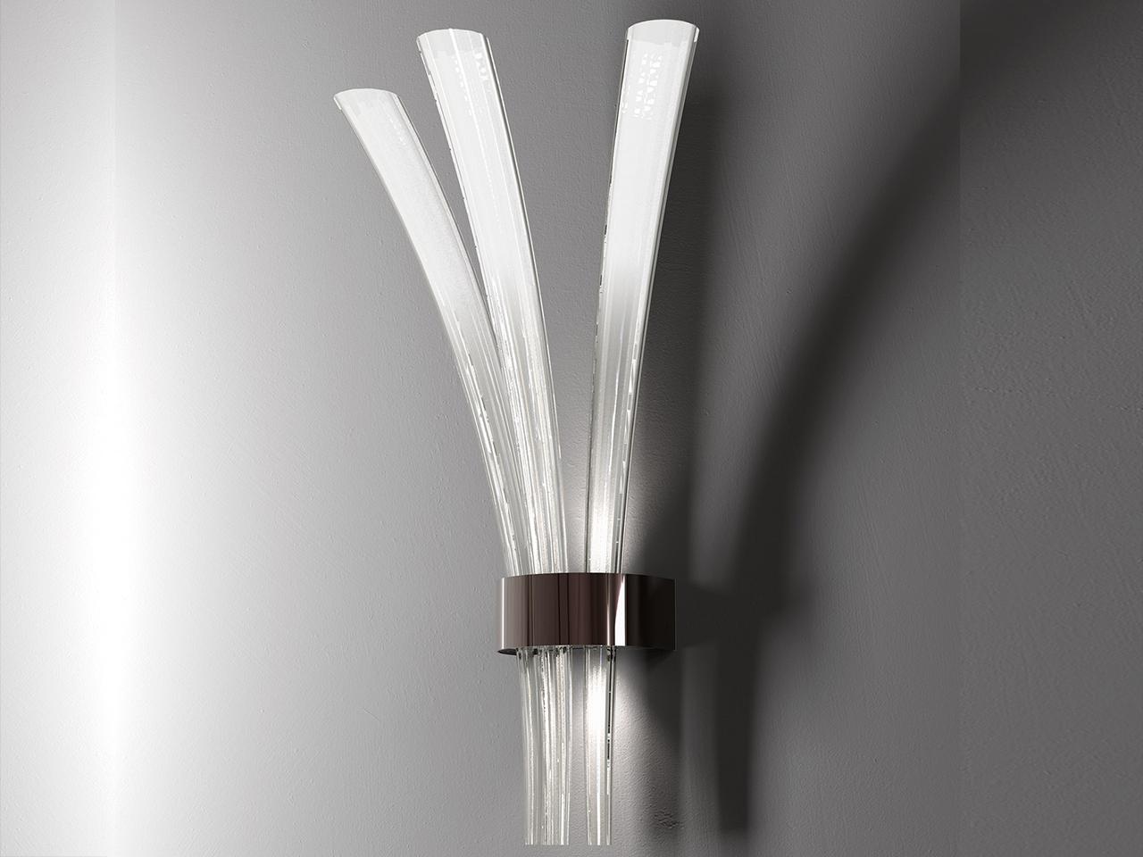 PULSA 439/AP3 LED indirect light blown glass wall lamp