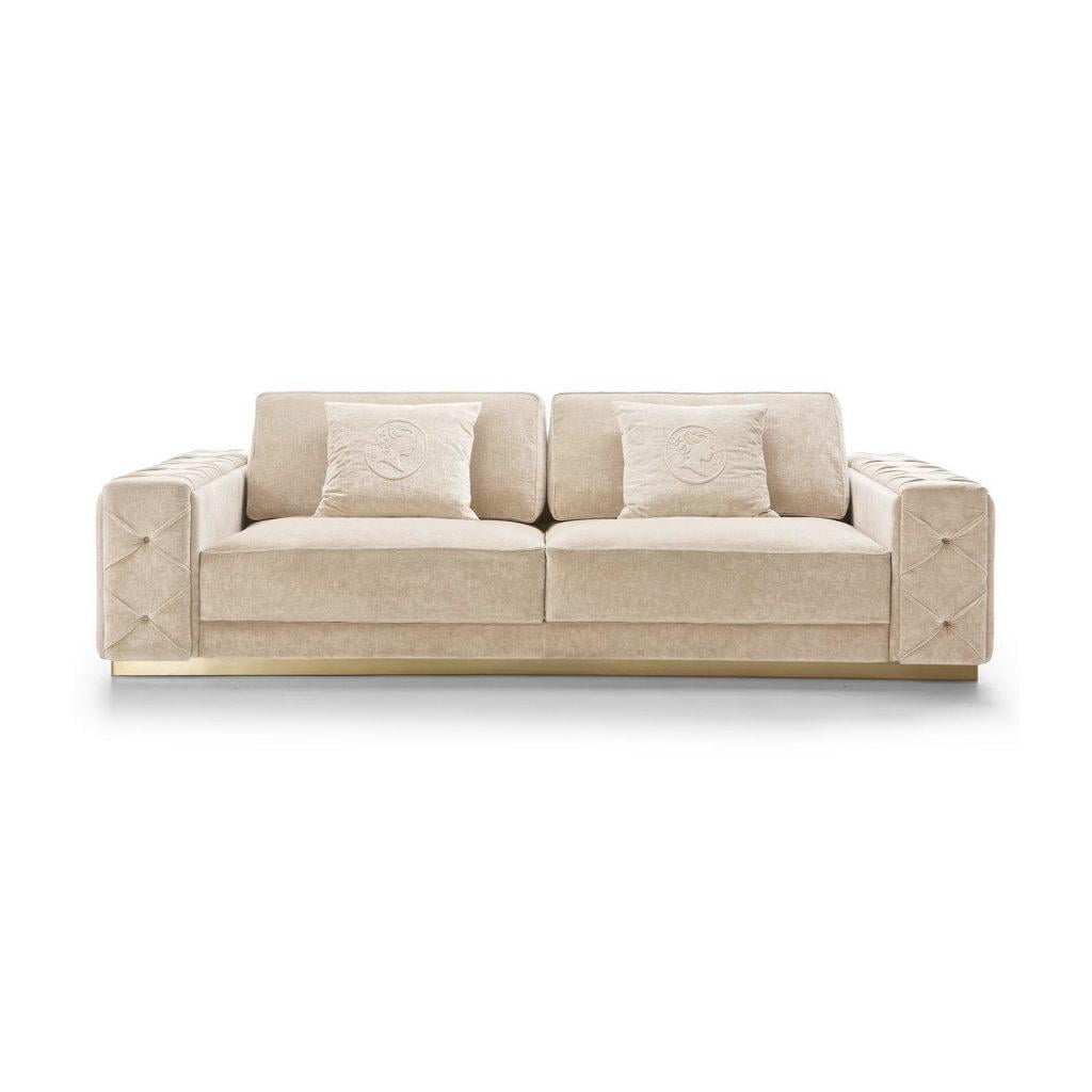 TRACY Sectional velvet sofa