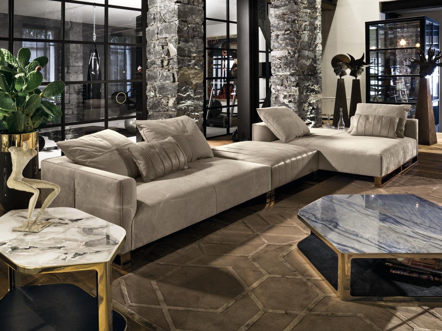 FOLD Sectional fabric sofa