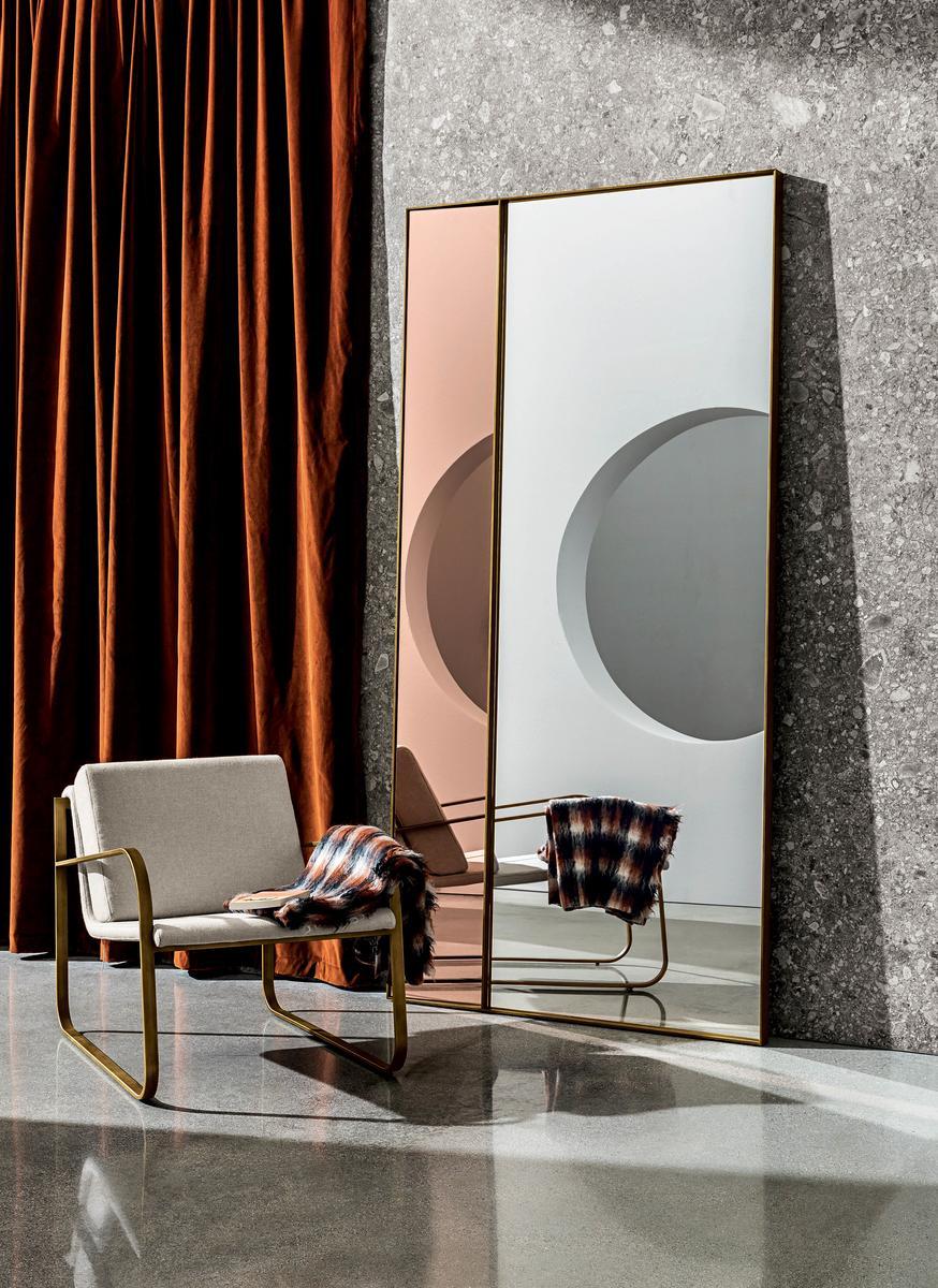 CAMPOS Rectangular framed mirror
