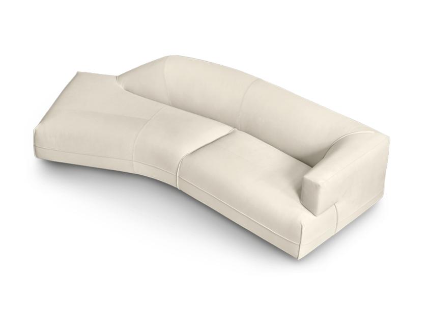 STARMAN Upholstered leather day bed