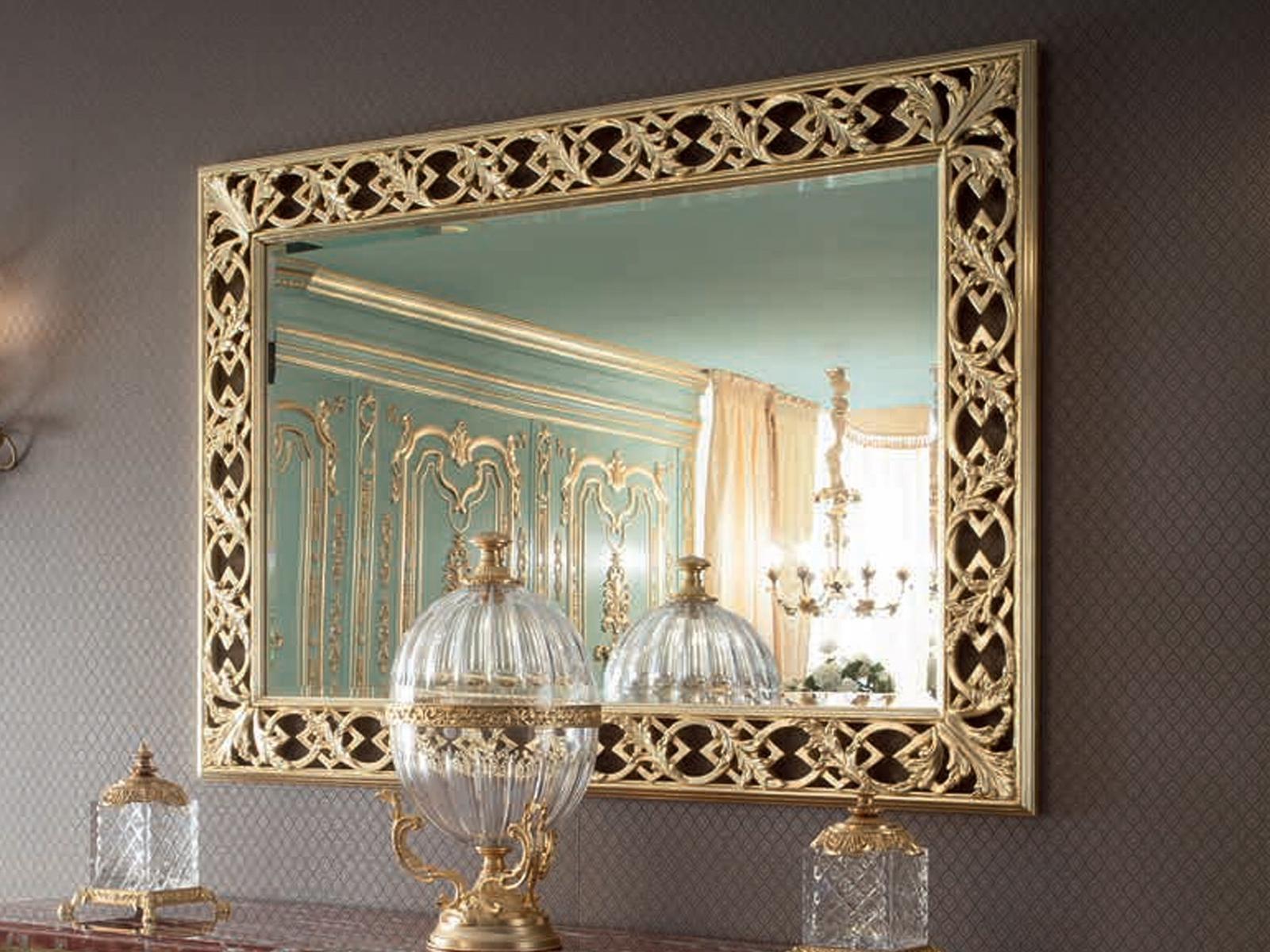 14622 Rectangular wall-mounted mirror