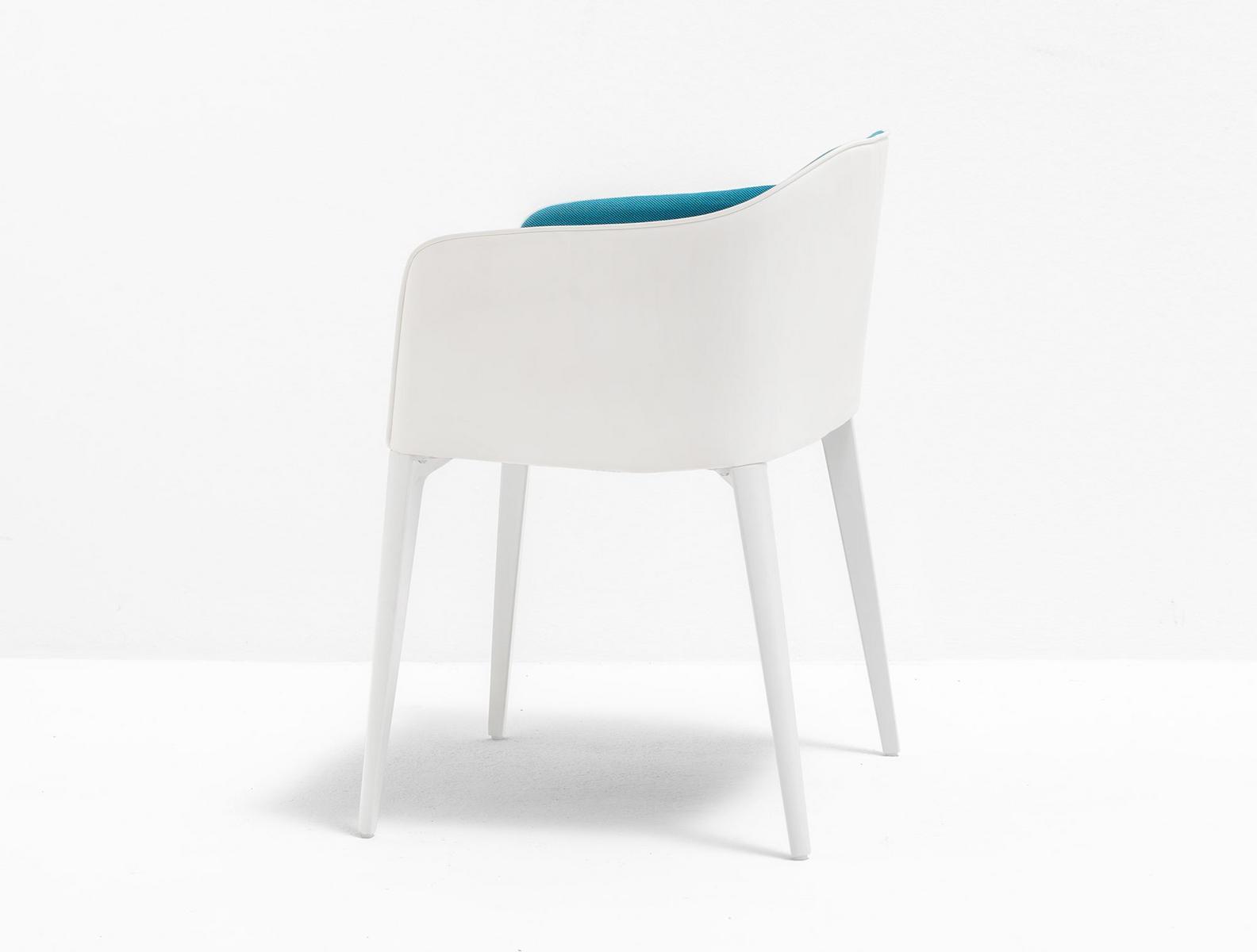 LAJA 885 Upholstered chair with armrests
