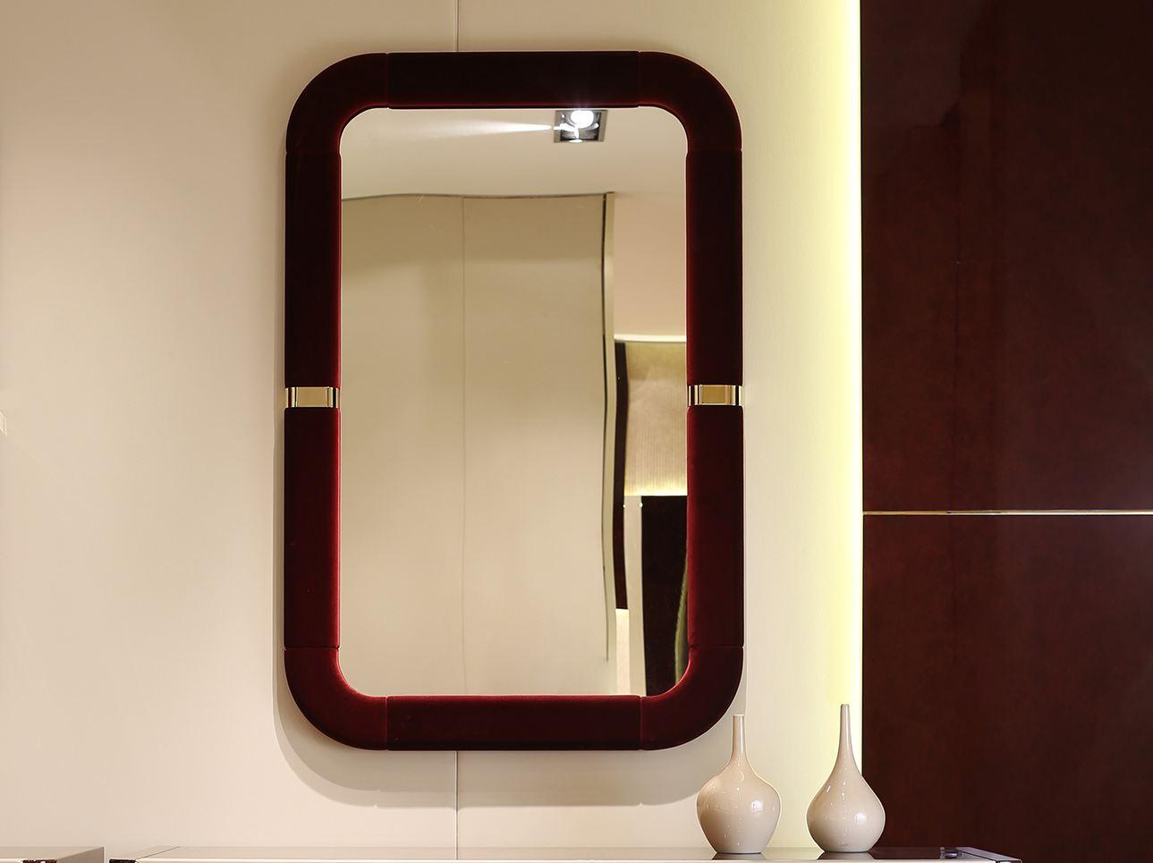 MADISON Rectangular wall-mounted framed mirror