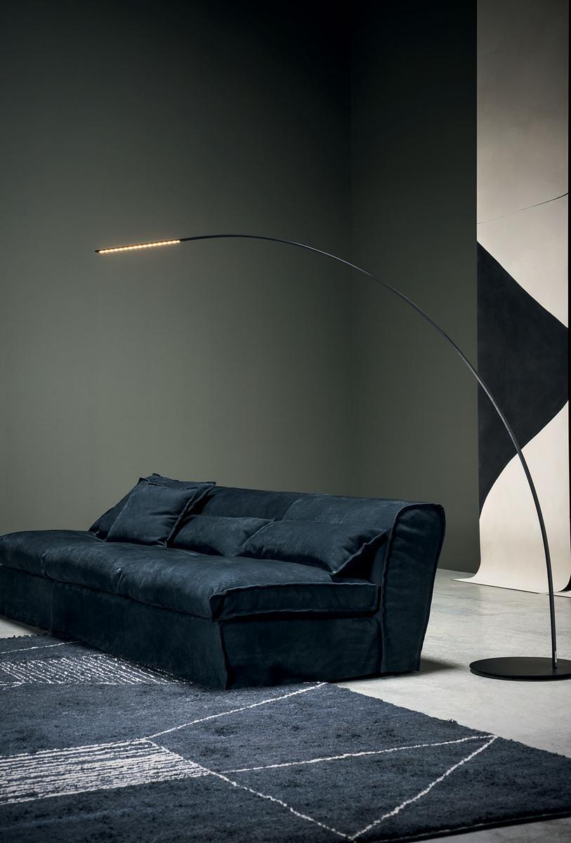 HOUSSE MONO Leather sofa