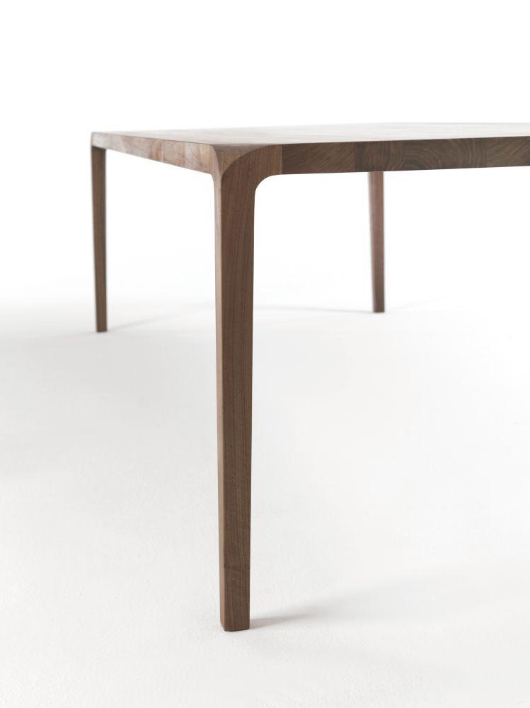 SLEEK Rectangular wood table