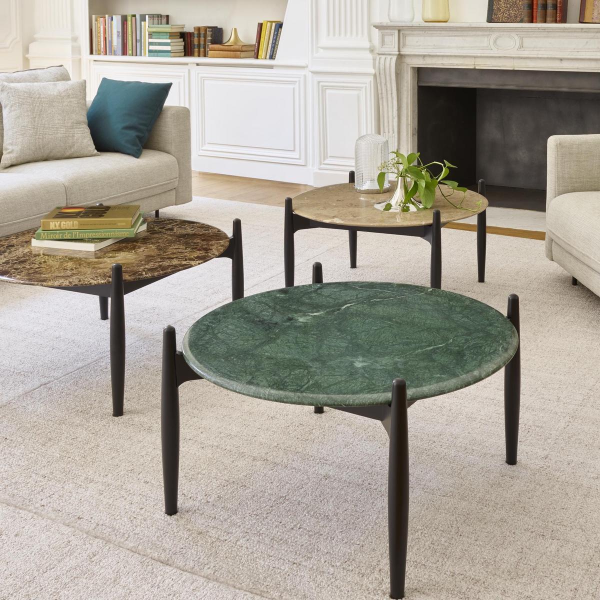 CAFFÈ Round marble coffee table