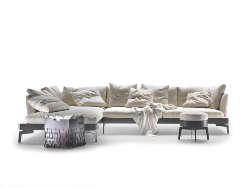 FEEL GOOD LARGE Sectional fabric sofa