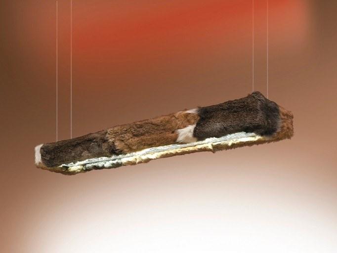 D-RABBIT Direct-indirect light fur pendant lamp