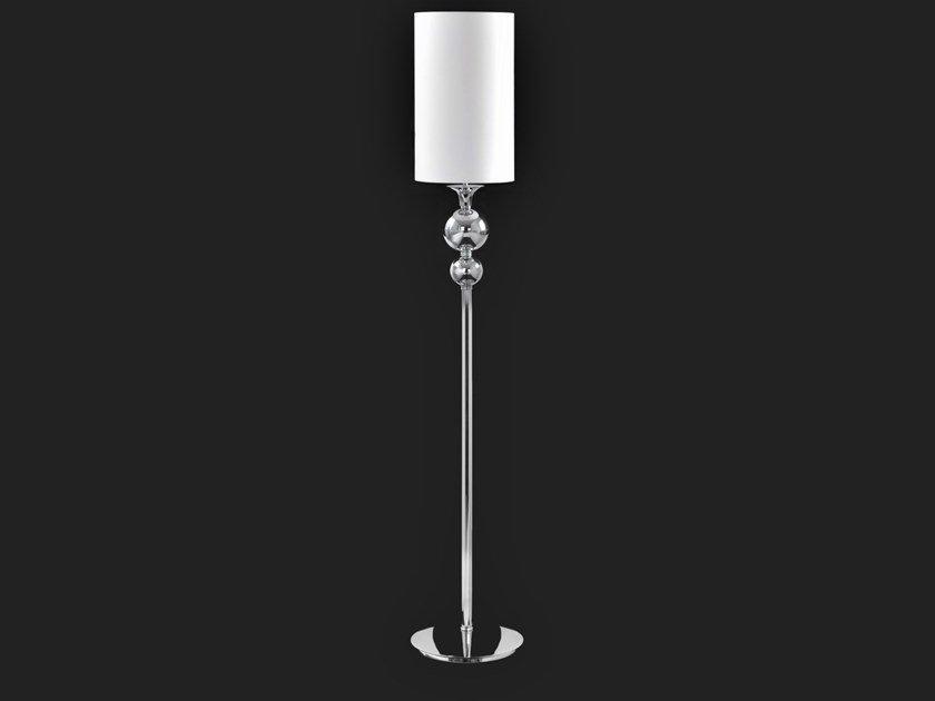 GINEVRA Classic style LED direct-indirect light metal floor lamp