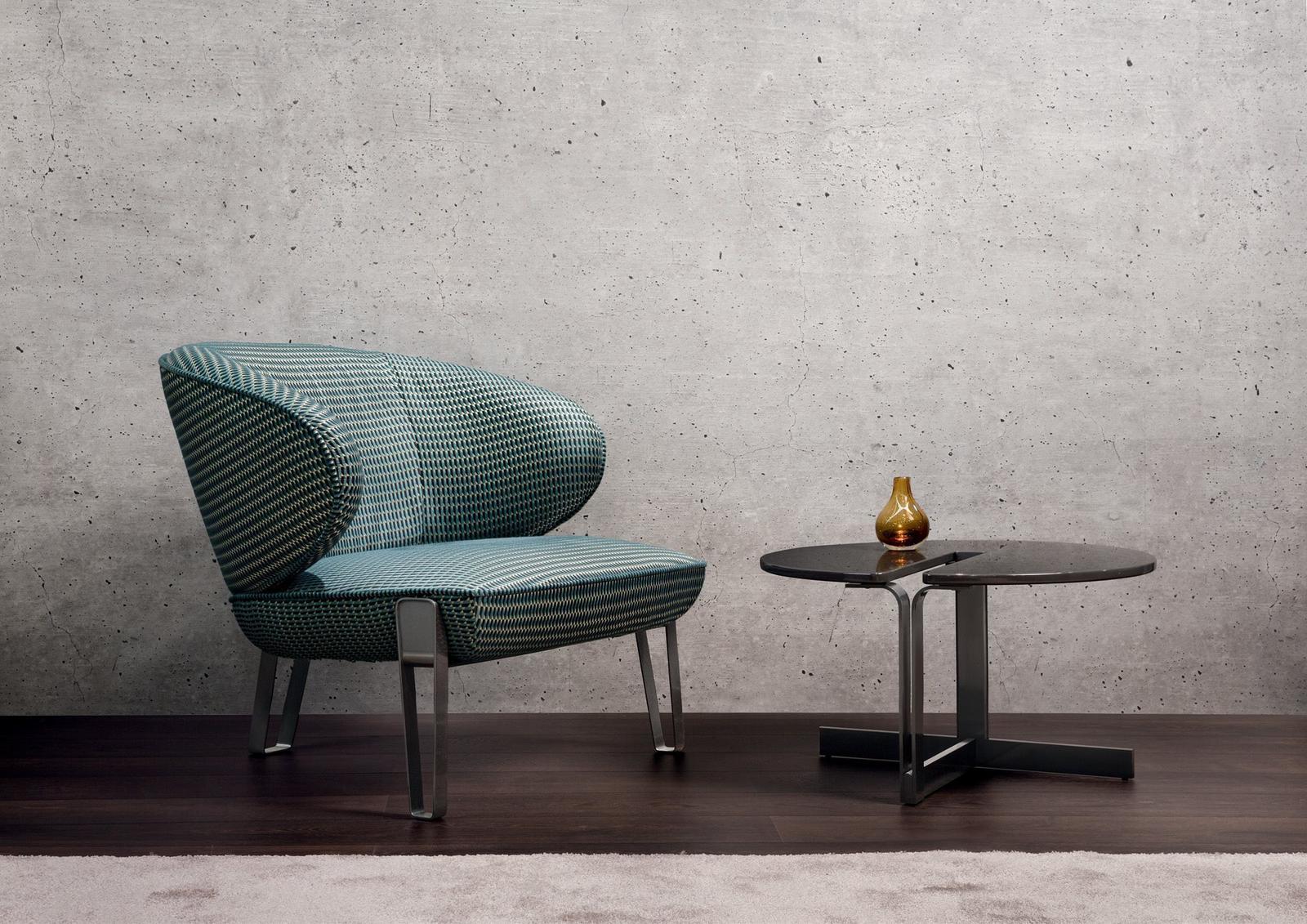 SWEET JANE Leather armchair