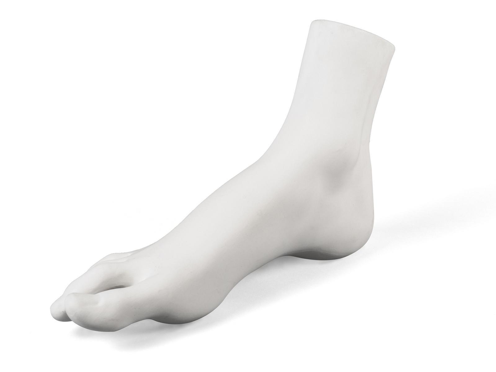 FEMALE FOOT Porcelain decorative object