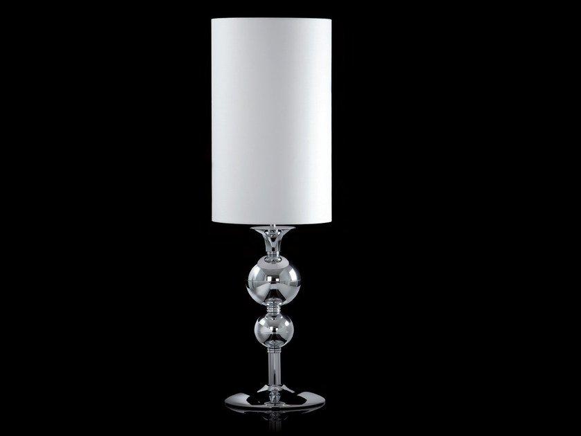 GINEVRA Indirect light table lamp with crystals