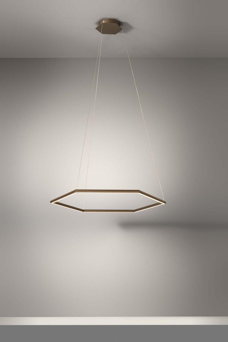 POLY ESAGONO LED pendant lamp