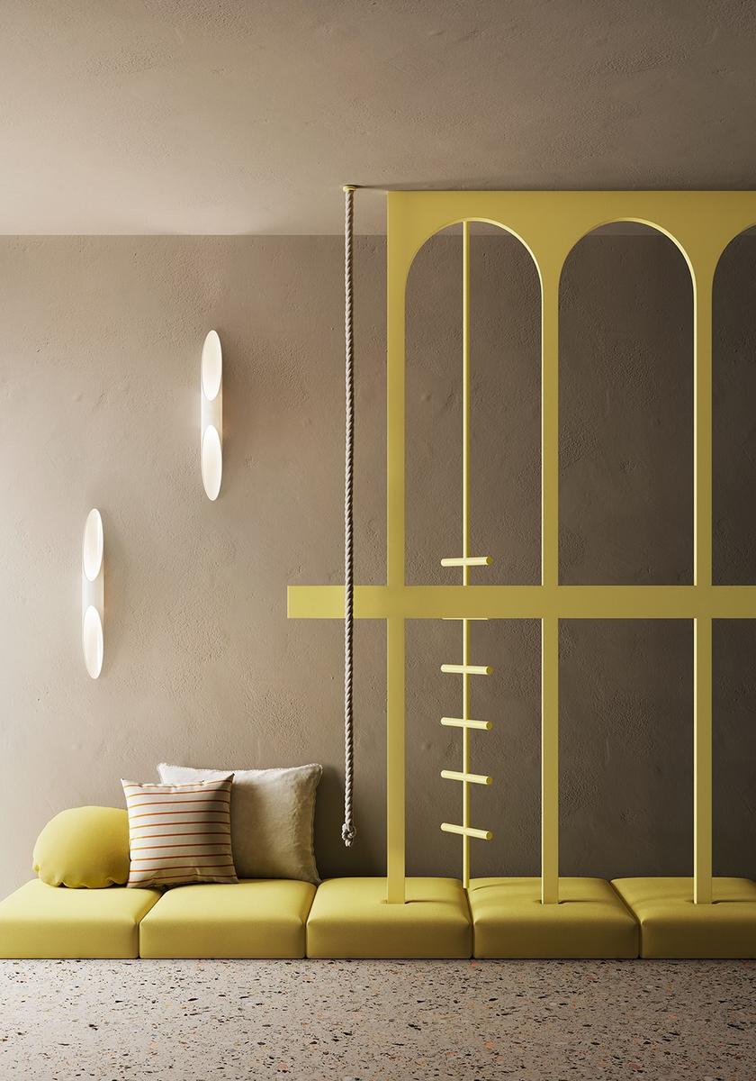 SHAKTI Plexiglass wall lamp