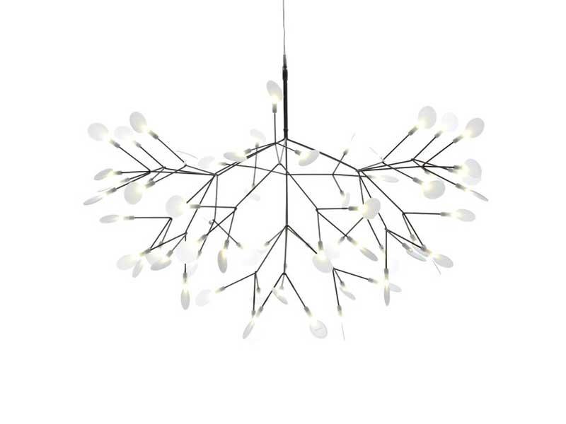HERACLEUM Adjustable metal pendant lamp