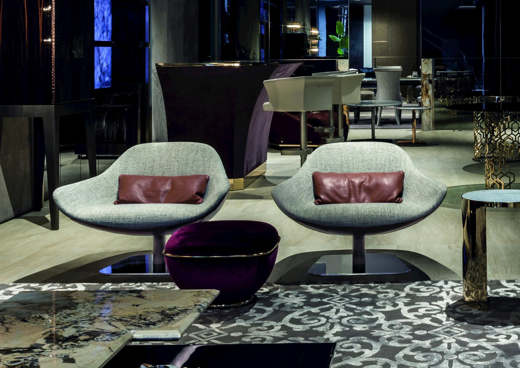 MEREDITH Nabuk armchair