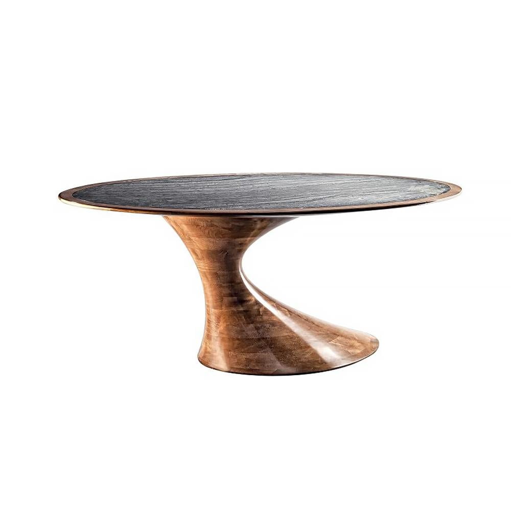C 1412 Oval wood table