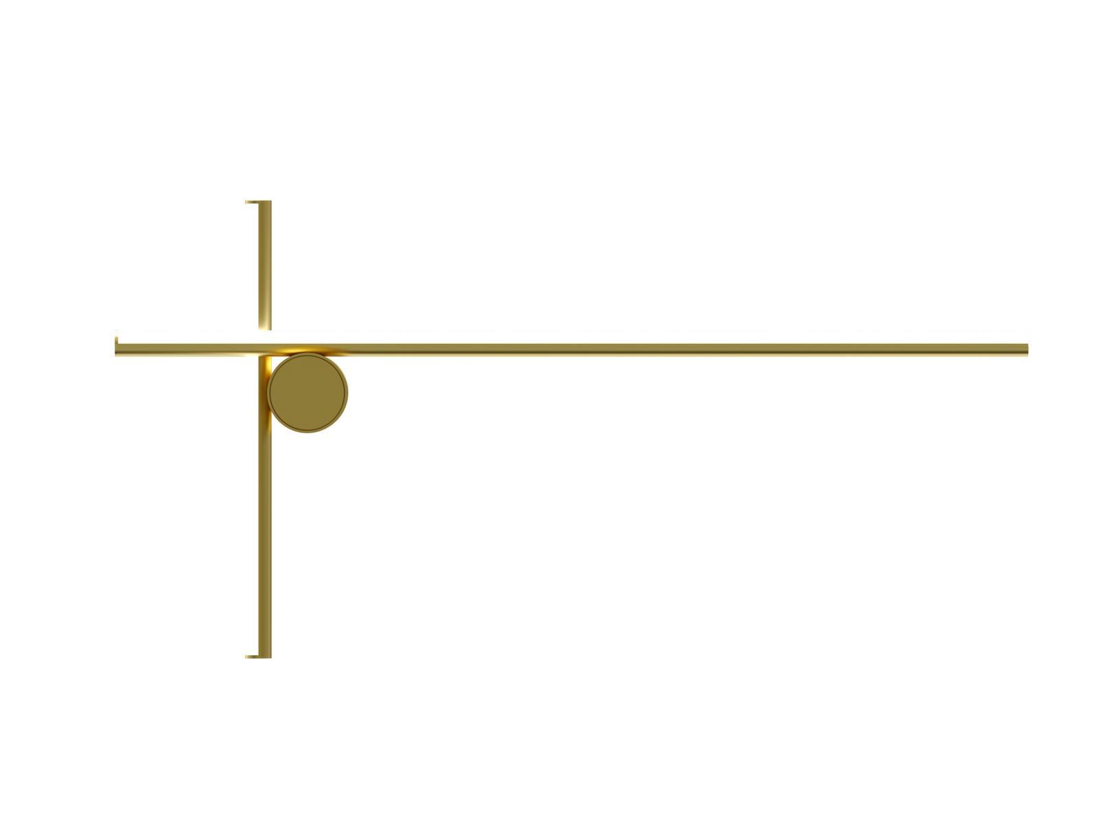 COORDINATES W2 LED extruded aluminium wall lamp