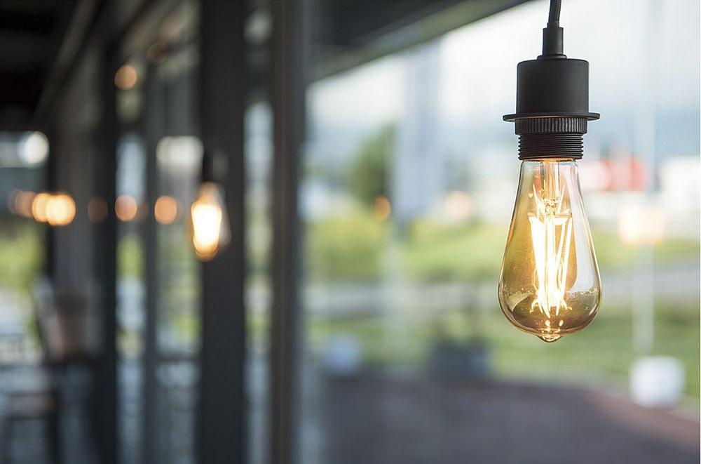 FENDA Plastic pendant lamp in a contemporary style