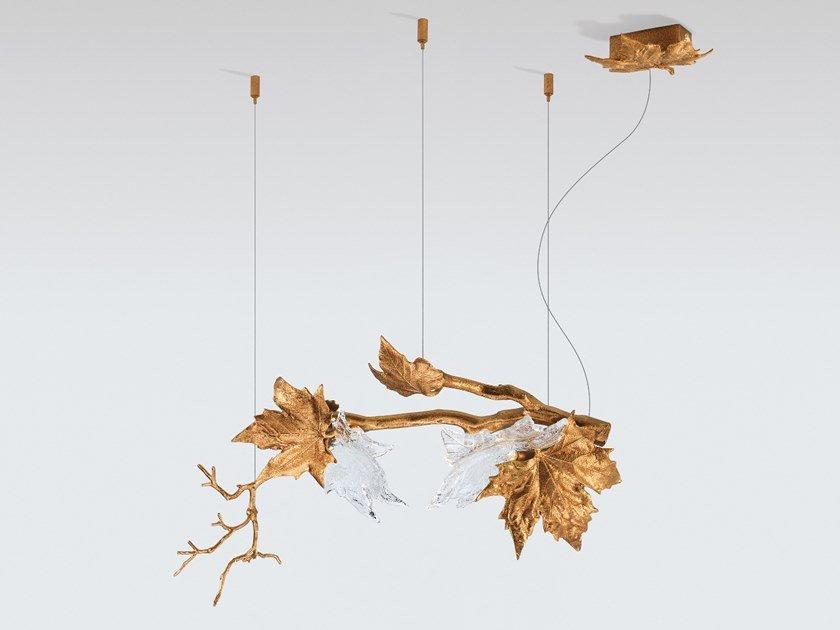 FOLIO CT3401/3 LED Murano glass pendant lamp