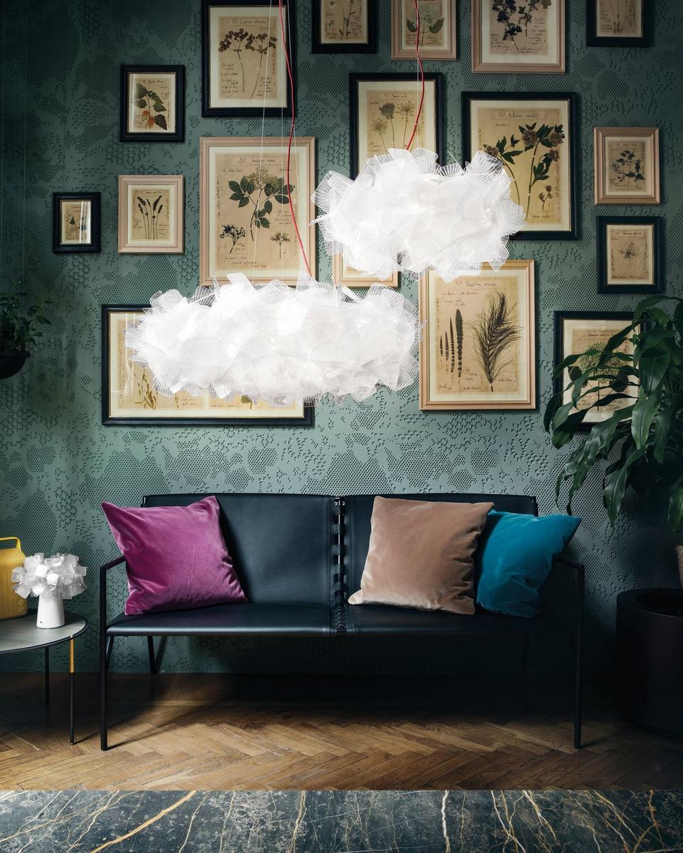 CLIZIA PIXEL LED Cristalflex® pendant lamp