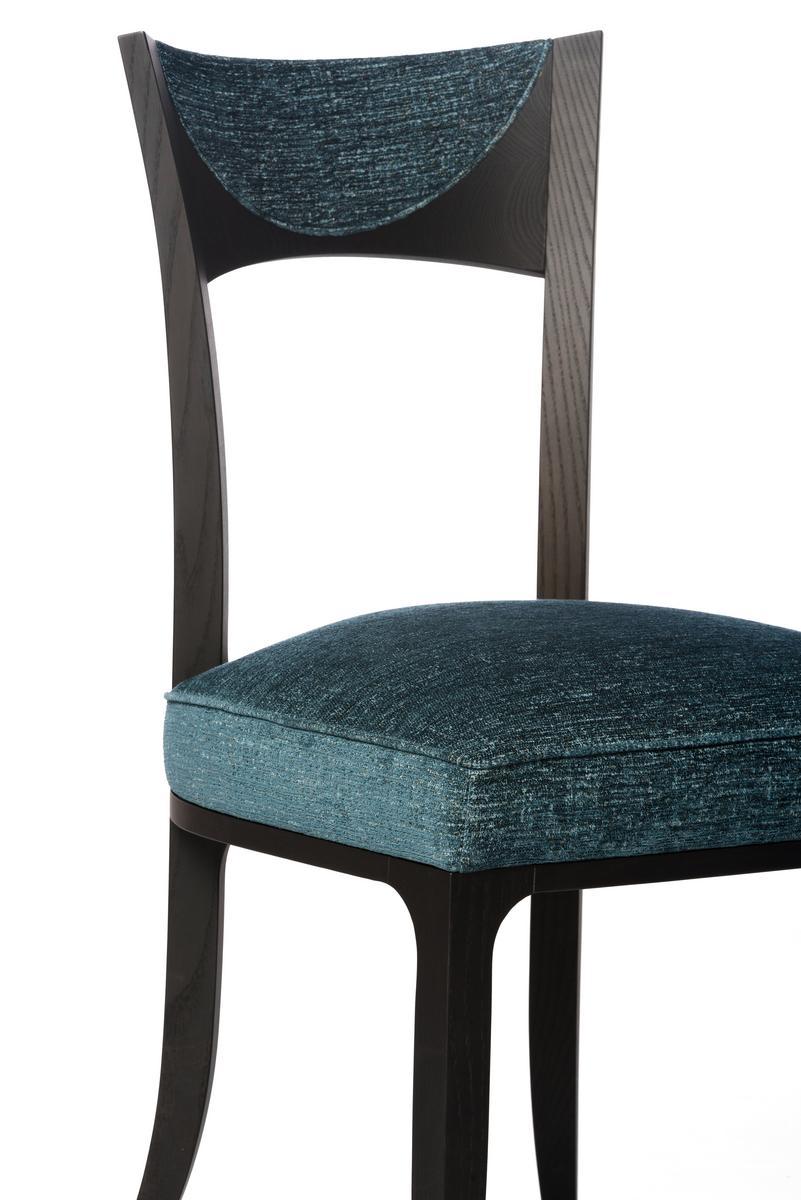 ICO Open back ash chair with integrated cushion