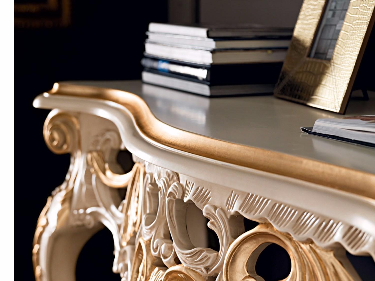 11605 Solid wood console table