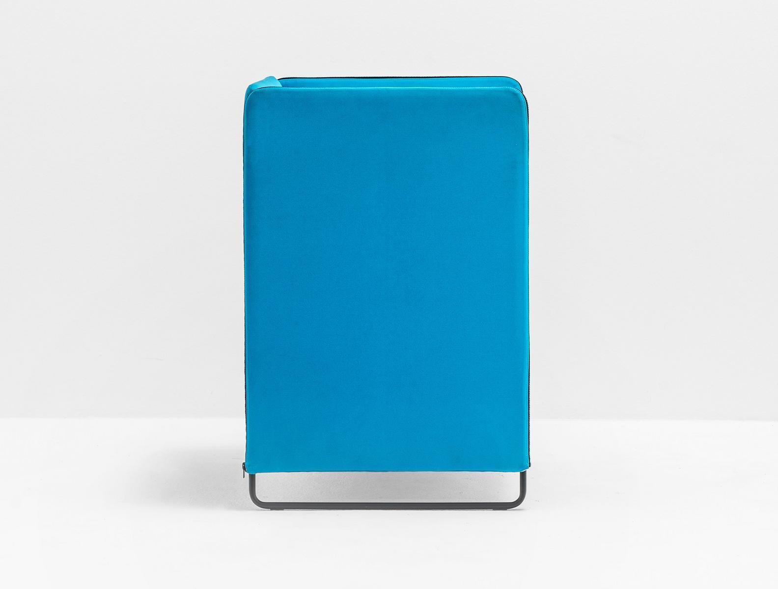 ZIPPO ZIPL1P Upholstered fabric armchair