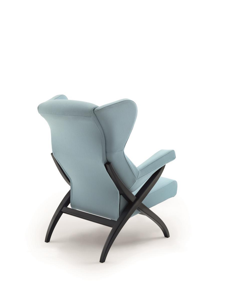 FIORENZA Fabric armchair with armrests