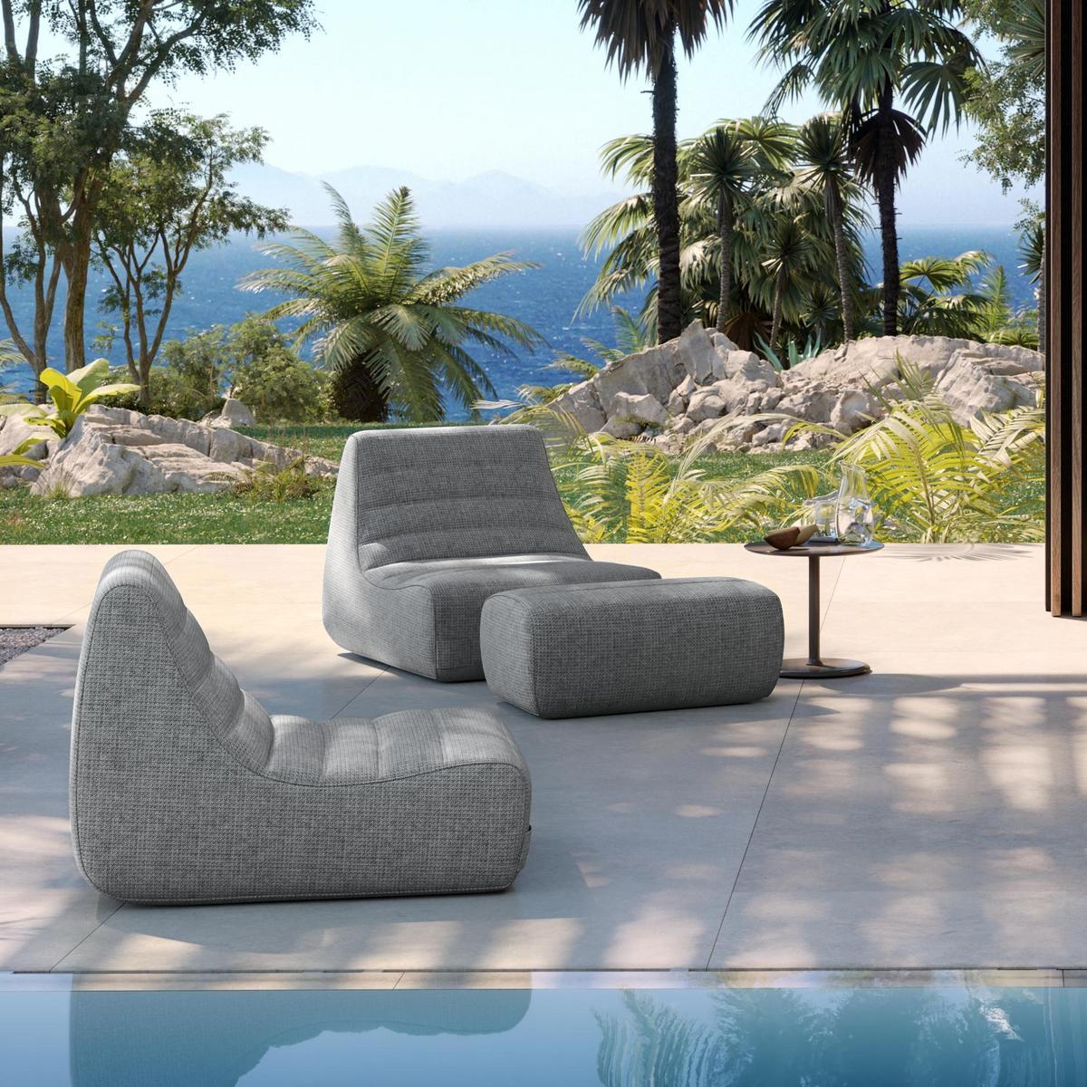 SAPARELLA Fabric garden armchair