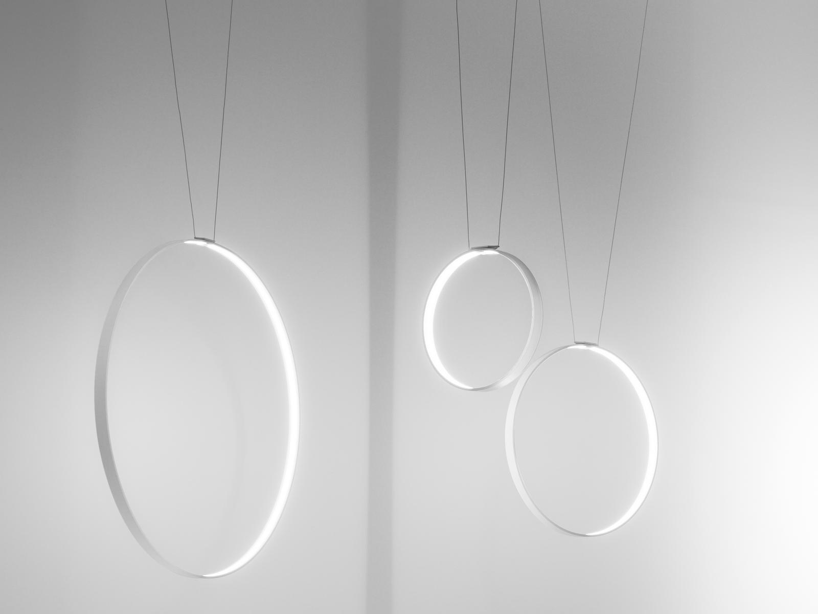 RINGS VERTICALE LED pendant lamp