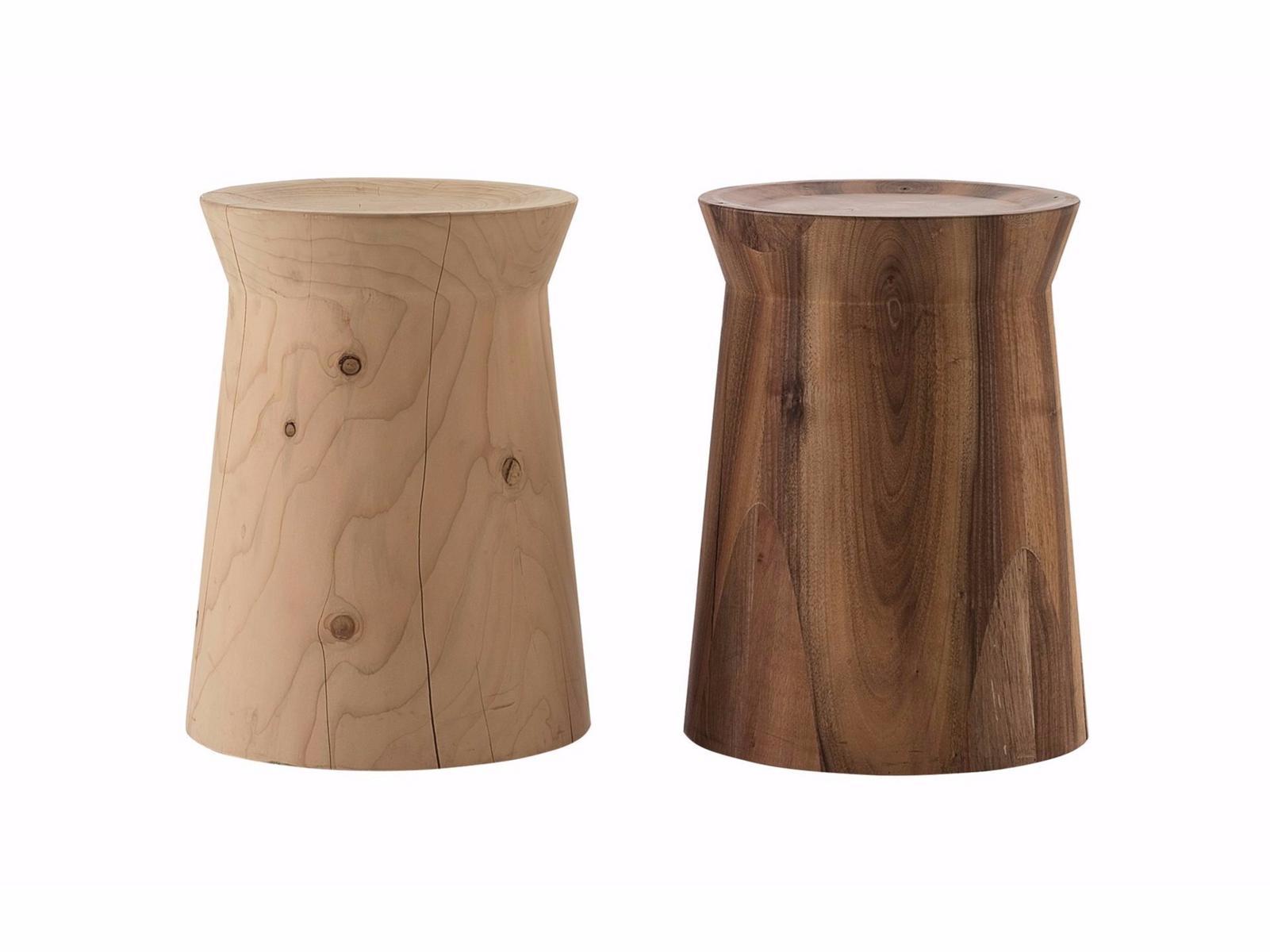 DAMA Round solid wood coffee table