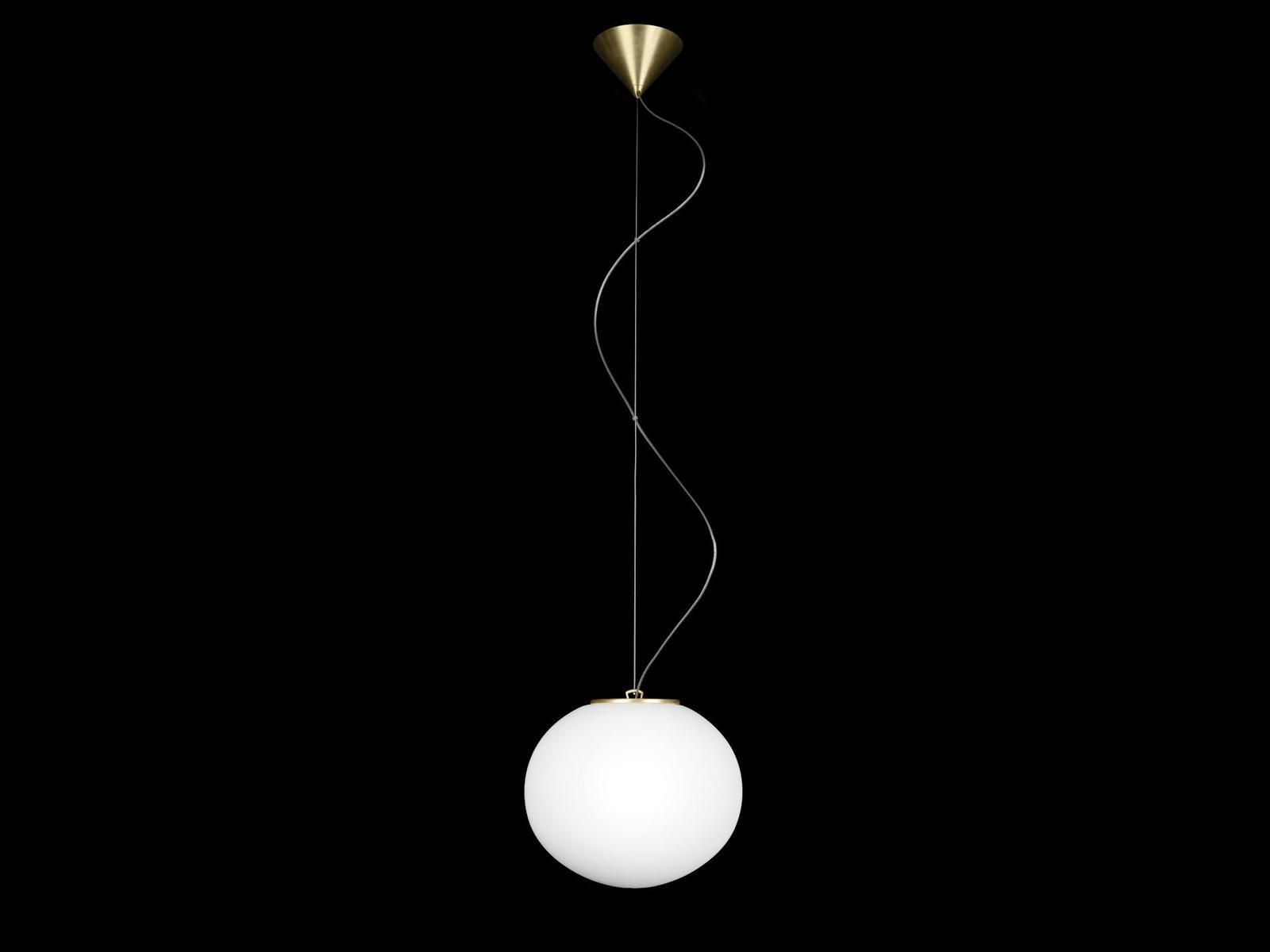 SPHERA S29 LED blown glass pendant lamp