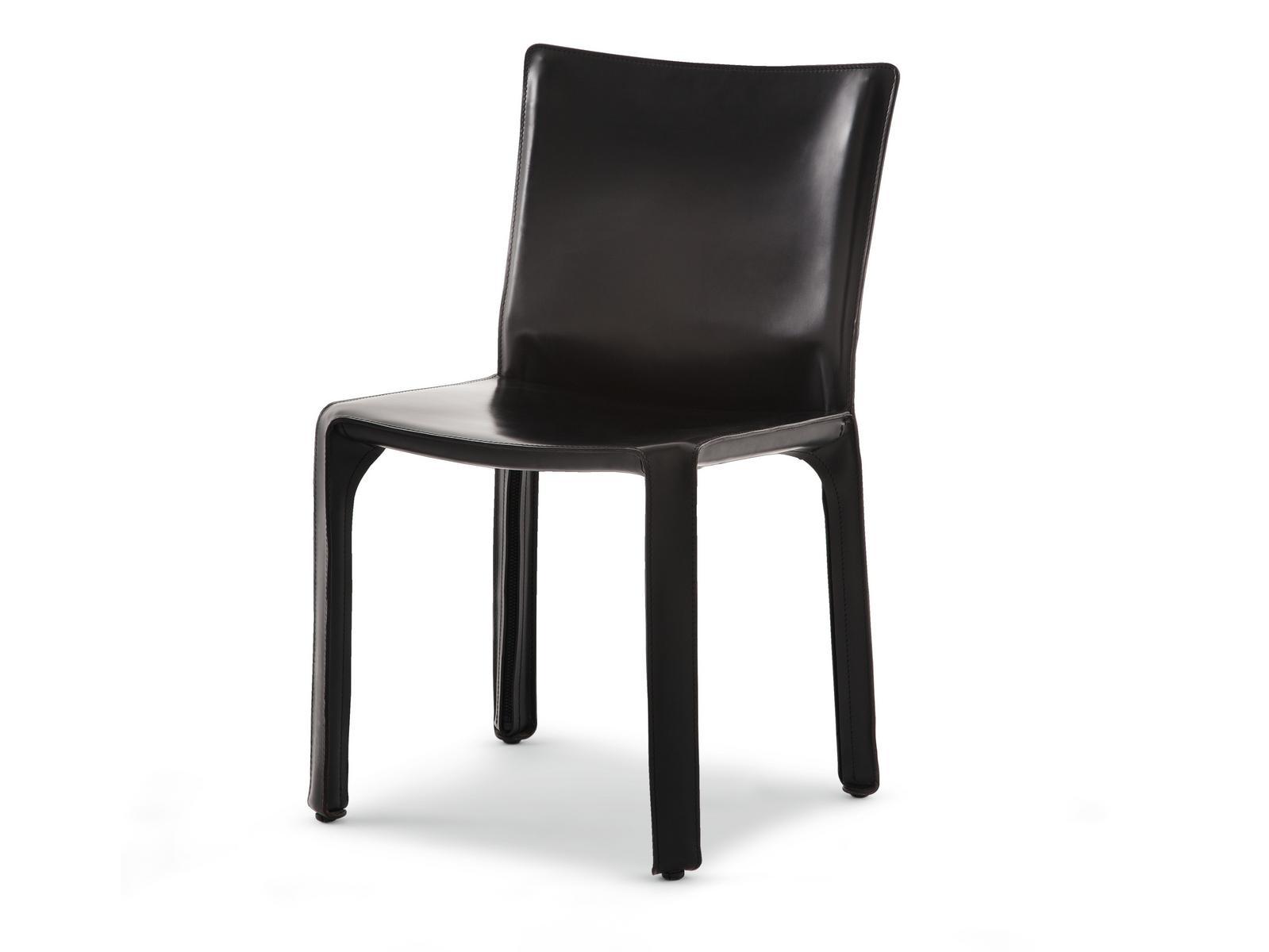 412 CAB Tanned leather chair