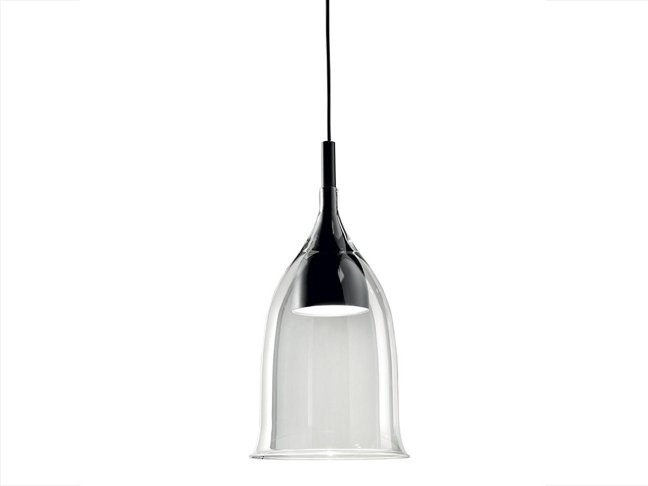 NOLA LED direct light blown glass pendant lamp