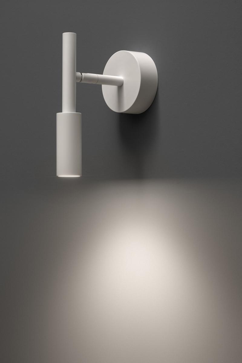 TUBINO LED adjustable aluminium wall lamp