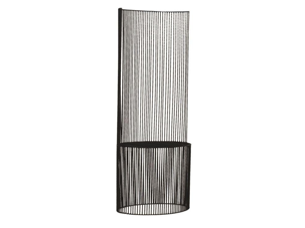 GINESTRA VESTITA High-back metal chair
