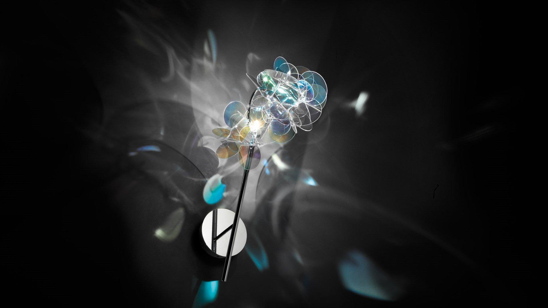 MILLE BOLLE LED polycarbonate wall lamp