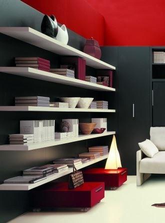 BOISERIE Modular wooden storage wall BOISERIE Modular wooden storage wall
