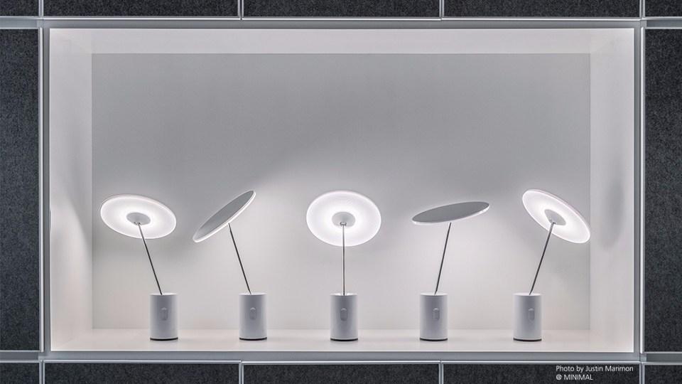 SISIFO Direct light extruded aluminium table lamp