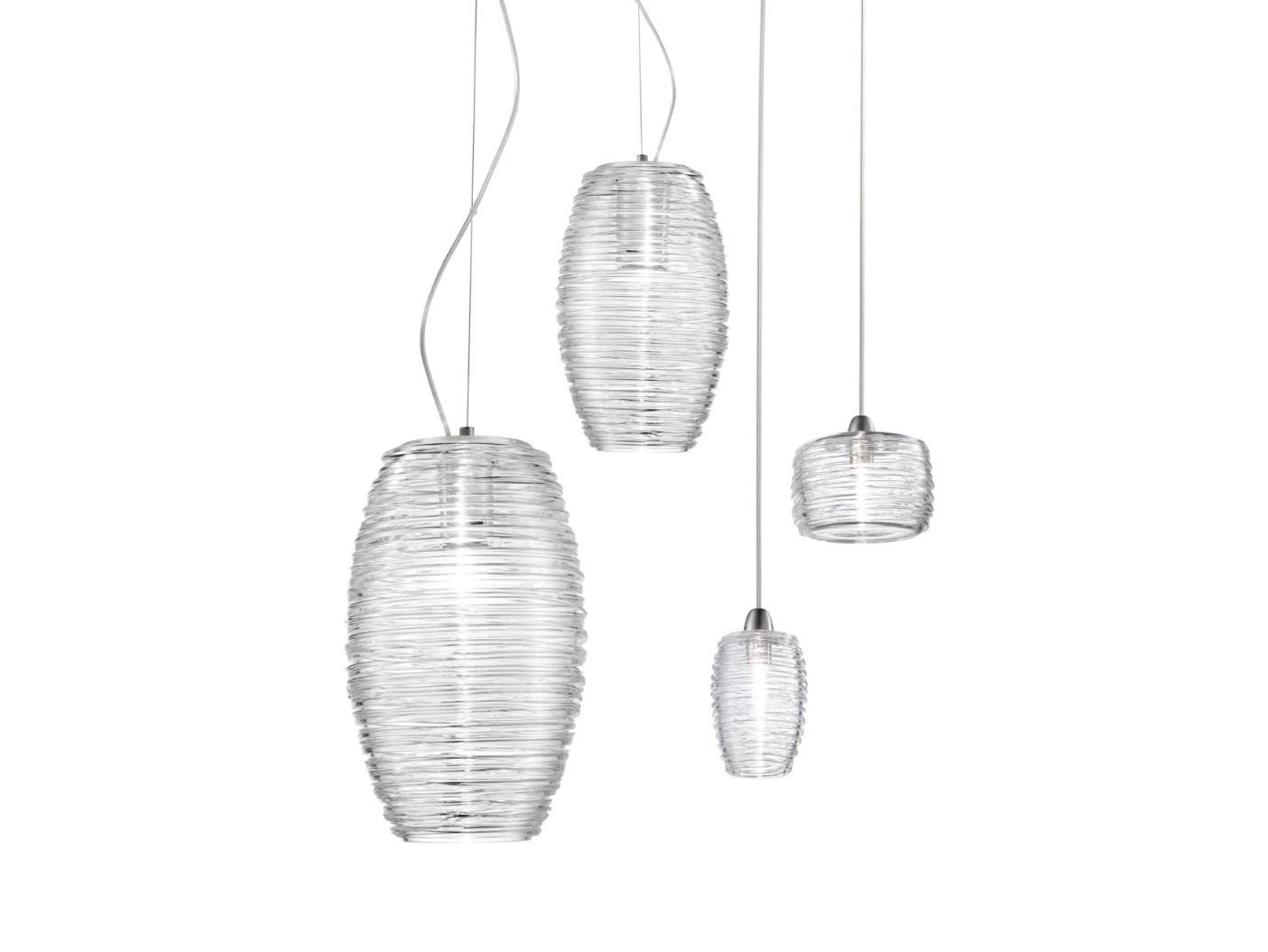 DAMASCO SP Glass pendant lamp